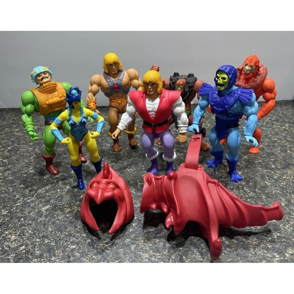 vintage he-man masters of the universe motu lot 7 Figures